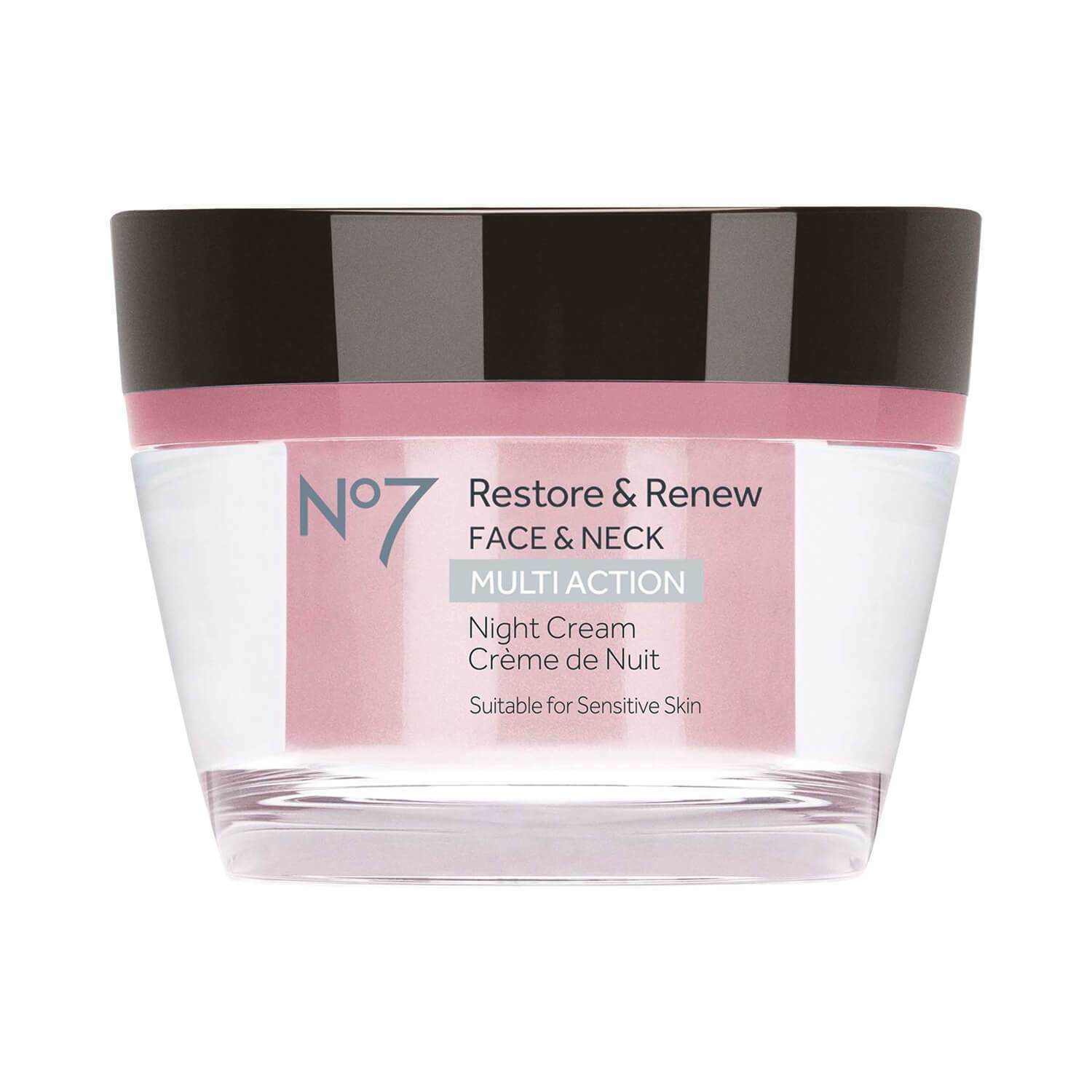 No7 Restore & Renew Multi Action Night Cream 50mL/ 1.69 fl oz
