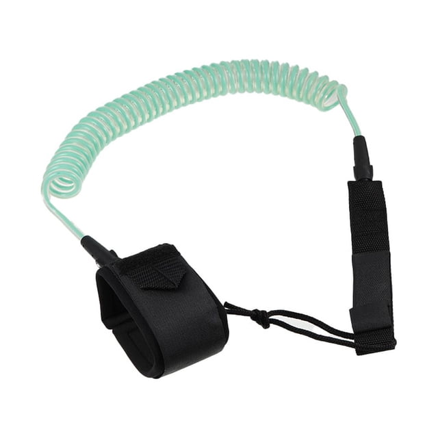 Eigraketly Correa para tabla de surf, taladro de acero inoxidable ajustable, equipo deportivo, gran sellado, tobillos, alambre, seguridad, protección de Deportes acuáticos Azul claro Eigraketly OD027286-02