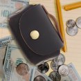 thumbnail image 4 of MasteelfCA 1Pc Practical Keys Storage Pouch Genuine Leather Data Lines Case Coins Storage Bag, 4 of 7