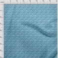 thumbnail image 4 of oneOone Cotton Cambric Medium Blue Fabric Asian Tie & Dye With Geometric Fabric For Sewing Printed Craft Fabric By The Yard 42 Inch Wide, 4 of 4