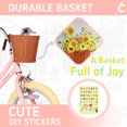 thumbnail image 5 of Vollsch 18 Inch Little Kids Bike for Age 7-15 Years Old Girls Toddlers Retro Vintage Style Bicycles with Basket Training Wheels and Bell, Peach, 5 of 6