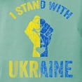 thumbnail image 3 of CafePress - Support Ukraine I Stand With Ukraine Ukrai T Shirt - Womens Comfort Colors® Shirt, 3 of 4
