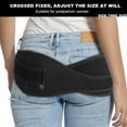 thumbnail image 4 of Pelvic Belt, Finely Crafted Edging Sturdy and Durable Effective Compression Hips Tightens Pelvis Maternity Support Belt  for Pelvic Support Correction Black Free Size, 4 of 8