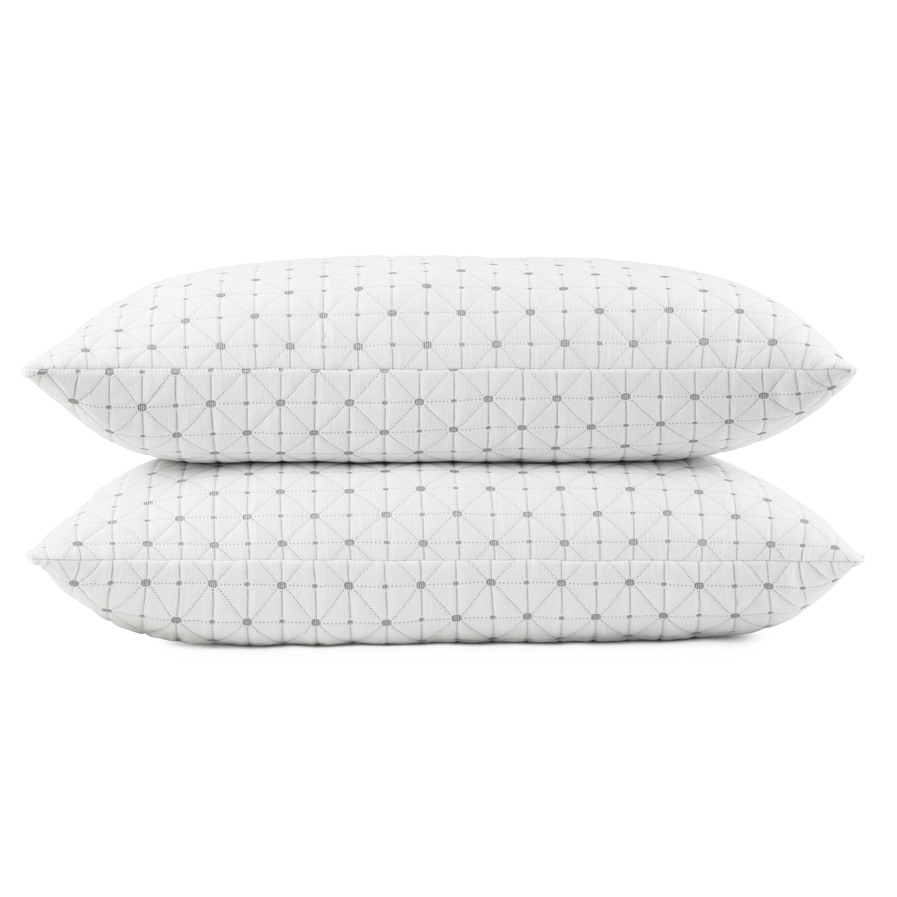 Serta Sertapedic Charcool Standard/Queen Bed Pillow - Antimicrobial, Hypoallergenic (2 Pack)