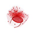 thumbnail image 1 of Diadema de Boda Hugo Charleston Mujer rojo estilo vintage, 1 of 8