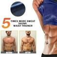 thumbnail image 4 of POP CLOSETS Men Sweat Waist Trainer Body Shaper Sauna Belt Slimming Workout Girdle Shapewear Tummy Control Sport Gym Band, 4 of 7