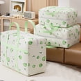 thumbnail image 4 of Heavy Duty Storage Bag 27.56x19.69x9.84In, Reinforced Handles for Moving, Thickened Fabric Water Resistant, Double Zipper Top Opening, Collapsible Reusable, College Dorm Packing Gift, 4 of 9