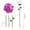 Pink, variant on Pink Flower Butterfly Water Feeder, Metal Garden Stake Drinker for Outdoor Small Insects, Yard Decor