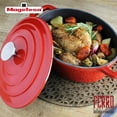 thumbnail image 7 of MAGEFESA FERRO 6.2 Qt Enameled Cast Iron Dutch Oven with Lid, Superior Heat Retention & Distribution, Compatible with All Cooktops, Induction & Oven Safe, Energy-Efficient, Easy to Clean, Durable, 7 of 7