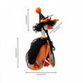 thumbnail image 7 of RUINIXCW 7 Inch Halloween Goose Outfits Desk Duck Outfit Mini Porch Goose Outfit for Desk Goose Figurine Holiday Desk Goose Clothes Pointed Hat and Cape Set Witch Costume (No Goose), 7 of 7