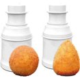 thumbnail image 1 of Arancini Maker Mold Meatball Mold - 2Pcs Rice Ball Maker Shake Kitchen Tools Cone Press DIY Kit Ball Mold Maker Kit Meatball Maker Mold - Rice Scoop Ball Rice Mold Onigiri Molds Rice Ball Maker Mold, 1 of 5
