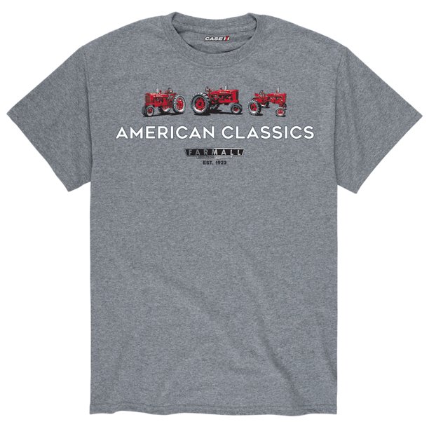Case IH American Classic 3 IH Tractors Men's Short Sleeve Graphic T