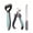 Green, variant on 3-in-1 Pet Grooming Kit: Nail Clippers with File & Dematting Comb, Ergonomic Non-Slip ABS Handle, Stainless Steel Blades for Dogs & Cats, Dual-Head Detangling & Deshedding Brush