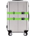 thumbnail image 4 of Luggage Strap 4-Pack Carrying Straps Suitcase Belt Travel Accessories Clip-on Baggage Suitcase for Luggage (Green), 4 of 5