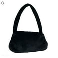 thumbnail image 2 of SPRING PARK Fashion Shoulder Underarm Bag Women Plush Soft Autumn Winter Fashion, 2 of 7