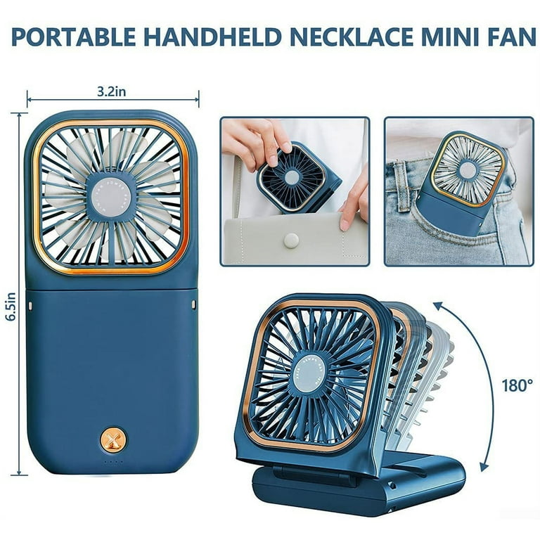 Gpmsign Portable Fan, Gpmsign Portable Cooling Fan, Waist Portable Cooling  Fan for Outdoor Works,USB Mini Charging Treasure Fan - AliExpress