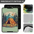 thumbnail image 4 of POLERO RV Door Window Shade for Total UV Protection, Watercolor Forest Camping Half-Fold Design Window Sunshade Blinds for Camper Windows Travel Trailer Camping Accessories 17.3" x 26", 4 of 7