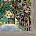 thumbnail image 2 of La Pastiche Avenue in Schloss Kammer Park by Gustav Klimt Oil Painting, 23.5 x 27.5, Metropolitan Pewter Frame, 2 of 2