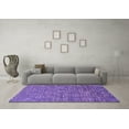 thumbnail image 3 of Ahgly Company Indoor Rectangle Oriental Purple Industrial Area Rugs, 5' x 7', 3 of 4