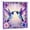 Color 2, variant on Joocar Dragonfly And Lavender Floral Polyester Shower Curtain For Home Bathroom Bath Tub Decoration 72x72 inch