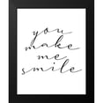 thumbnail image 2 of Allen, Kimberly 15x18 Black Modern Framed Museum Art Print Titled - You Make Me Smile, 2 of 5