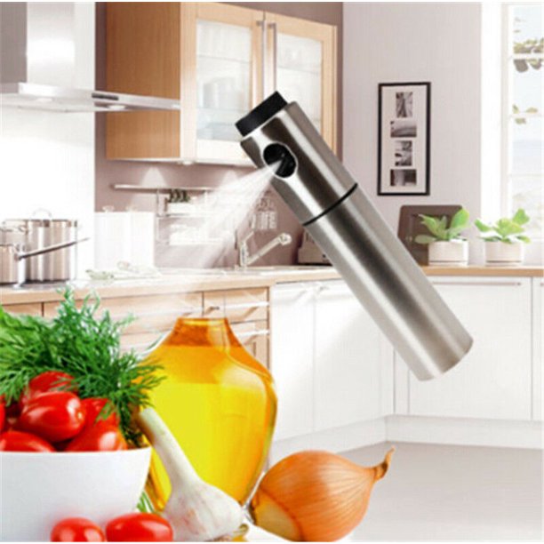 Stainless Steel Oil Spray Bottle Home Cooking BBQ