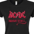 thumbnail image 3 of ACDC - Highway To Hell - Juniors Fitted Graphic T-Shirt, 3 of 5