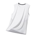 thumbnail image 2 of Kilaqueen Mens Tank Tops Summer Crew Neck Sleeveless Workout Basic Swim Shirts Athletic Muscle Tee Gym Fitness Sports Tops, 2 of 6