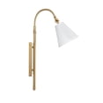 thumbnail image 6 of Brio Lighting  Danica - 1 Light Dimmable Wall Sconce Gold, 6 of 12
