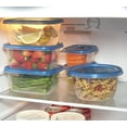 thumbnail image 6 of Mainstays 92 Piece Food Storage Variety Value Set, Blue Lids, 6 of 7