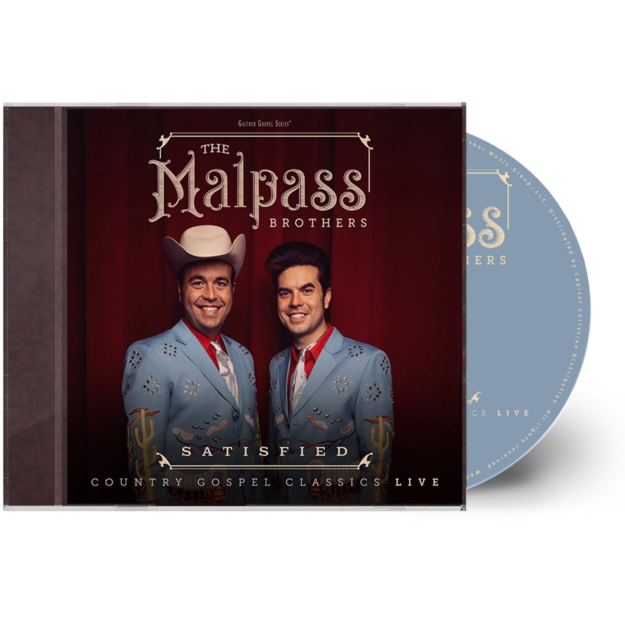 The Malpass Brothers - Satisfied: Country Gospel Classics Live - Music & Performance - CD