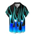 thumbnail image 2 of Leesechin Mens Hawaiian Shirts Short Sleeve Summer Hawaii Shirts, 2 of 4