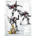 thumbnail image 4 of Transformers Blitzwing Figure Model Kit Phantom II Fighter Easy to Assemble 3D Articulated Action Pre Painted Collectible Series Toys Hobby, 4 of 6