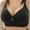 Black, variant on Women Fashion Casual Breathable Tube Top Bra Underwear Without Steel Ring Gathering And Adjusting Bro Sports Bra Non Removable Pads Bras Front Closure Womens Bras Pack plus Sized Sports Bra Womens