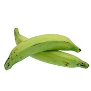 Angle View: Green Banana, 1 Lb.