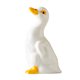 thumbnail image 1 of Estatua de pato de cerámica, linda mini figura de pato, escultura de animal pequeño para decoración del hogar, oficina, escritorio, jardín y porche., 1 of 7