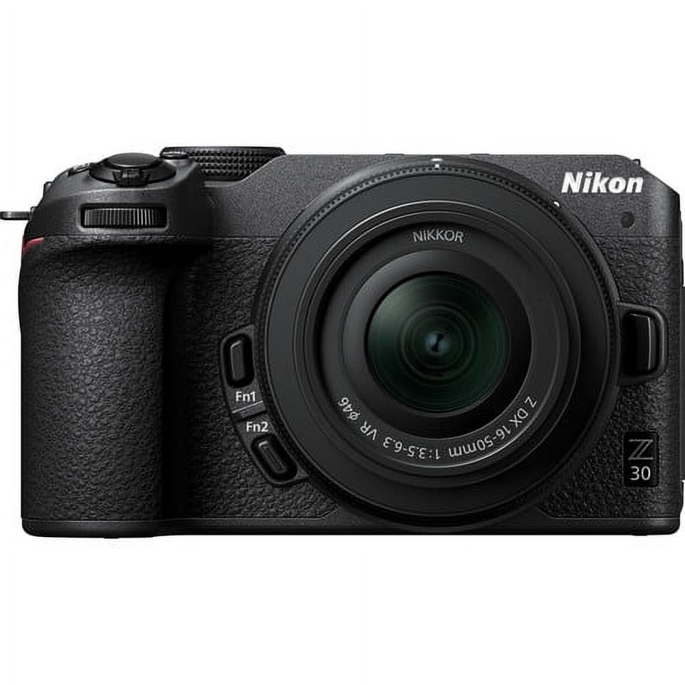 Nikon Z30 Mirrorless Camera with 16-50mm - DealExpo Premium Bundle