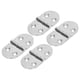 thumbnail image 2 of Door Hinge, Rust Proof Wide Application Table Flap Hinge 4PCS  For RV ANGGREK Thickened Hinge, 2 of 8