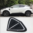 thumbnail image 4 of 2Pcs Car Side Wing Air Flow Fender Grill Intake Vent Trim for Toyota CHR C-HR 2016-2018, 4 of 5