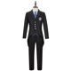 thumbnail image 2 of Disfraz de Cosplay de Anime Ciel, traje negro para hombre, ropa de fiesta, juego de rol, Navidad, carnaval, Comic Con, pelucas, accesorio de anime, 2 of 5