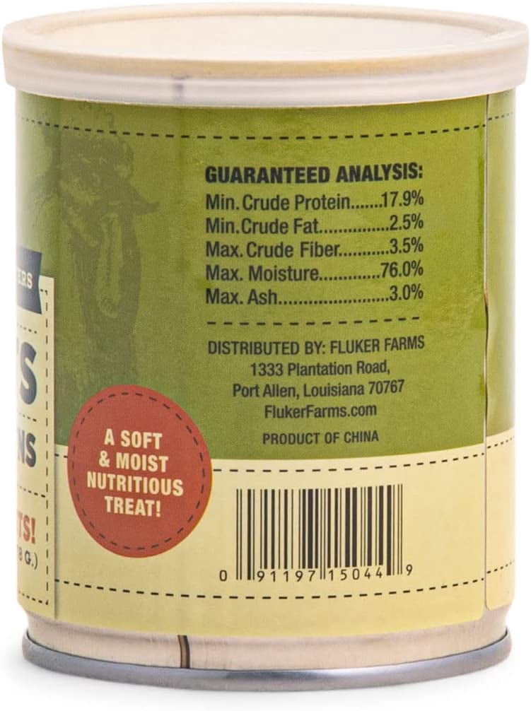 Fluker's The Culinary Coop Canned Crickets, All-Natural Chicken Treats, 2.75 oz
