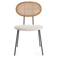 thumbnail image 3 of Manhattan Comfort Jardin 17.52" Rattan Dining Chair in Natural (Set of 2), 3 of 5
