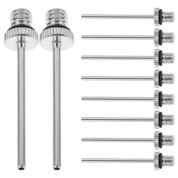 LEXSOMEO 20pcs Metal Pump Needles For Basketballs Soccer Balls And More Multi-Function Inflation Needles For Sports Balls Bikes And Inflatables