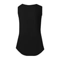 thumbnail image 7 of Tiqkatyck Tank Tops for Women Trendy Women's 2025 Chic Round Neck Short Sleeve Shirts 2D Printed Casual Loose Fit Vest Sleeveless Tunic Tops Summer Tops for Women Black L, 7 of 7