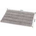 thumbnail image 4 of Bathroom Rugs Chenille Soft Striped Plush Bath Mat Non Slip Water Absorbent Bath Mat for Bathroom,Bedroom, Kitchen, Sink (Grey,21, 4 of 5