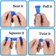 thumbnail image 3 of Multicolor Fidget Toys Juguete para aliviar el estrés que ayuda a las personas con ansiedad y depresión a desviar la atención, 7 piezas, 3 of 5