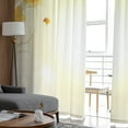 thumbnail image 6 of Autumn Beauty Leaves Yellow Sunshine Window Curtains Living Room Tulle Curtains Kitchen r Kids Room Curtain Window Treatment, 6 of 7