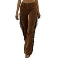 thumbnail image 2 of Fewfanhot Womens Sweat pants High Waisted Stretchy Jeans Straight Leg Ankle Denim Pants with Slant Pockets, 2 of 9