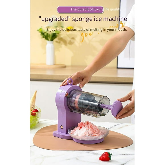 Ice Maker,Shaver By Shaved Crusher Ice Cone Ice Maker And Shaver Ice Maker Crusher And Shaved Ice Drinks Cone Ice Shaver Snow Cone Shaver With Ice Shaver Shaved Cone Crusher Twirltide
