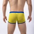 thumbnail image 4 of Ketyyh-chn99 Mens Underwear Stretch Bikini Underwear Boxer Briefs Comfortable and Breathable Underwear Yellow,M, 4 of 5